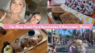 VISITING TOY STORY LAND FOR THE FIRST TIME & HOMECOMIN' REVIEW