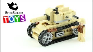 Sluban Tank or APC 8 In 1 - Model H - Brick Builder Toys - Lego Speed Build