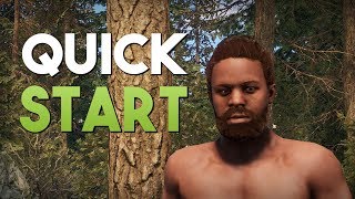 QUICK START! - Rust SOLO Survival #1 | S5
