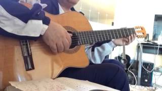 Persian Guitar Lesson - Gole Goldoone Man آموزش گیتار - گل گلدون من