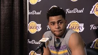 Lakers Nick Young and D'Angelo Russell talk about secretly recorded video