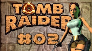 Tomb Raider 1996 #02 Динозавры, шестерёнки и часть Сциона.