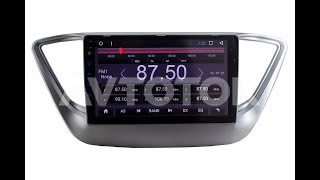 Штатная магнитола для Hyundai Solaris (2017+) Android CF-3074