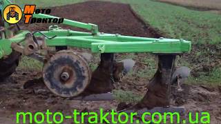 Плуг Bomet (Бомет) и трактор Т40