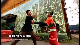 Aksi STUNTMAN Cilik, Vyel & Yla | HITAM PUTIH (10/09/18) 1-4