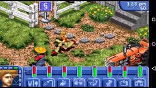 Gameplay : The sims bustin out game legend N-gage / GBA (Play via emulator Myboy Android)