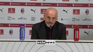 Milan-Juve 1-1, Pioli: "Rigore? Ci avevano detto altro"