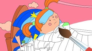 Раскраска с Царевной - Учим цвета - Шапку долой! - Развивающие мультики для малышей