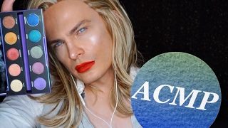 АСМР ASMR обзор палетки URBAN DECAY AFTERDARK свотчи swatches