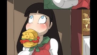 Banquet [weight gain comic] by Myfetishsituation (chubby anime weight gain)