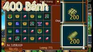 ►Ninja School Online►Hậu Sự Kiện►Sử Dụng 400 Bánh Mai Phát Quà Cho Gamer !!! | NsoTien TV
