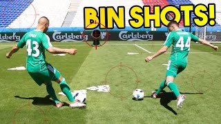 BIN SHOTS ON EURO 2016 SEMI FINAL PITCH!