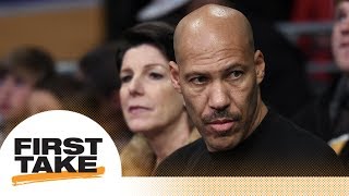 Lavar Ball is ‘absolutely’ taking away from Lonzo’s game | First Take | ESPN