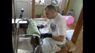 фильм43 травма--перелом шеи занятия спиной3 гВЛАДИВОСТОК РЕАБИЛИТАЦИЯ ДОМА