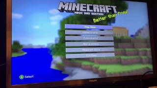 Как играть в minecraft по сети на XBOX 360