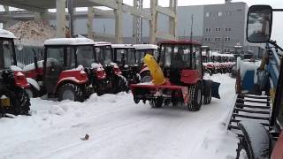 Снегоочиститель для МТЗ 320.4 (на заднюю навеску)