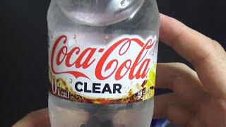 La Coca Cola TRASPARENTE: Coca Cola Clear - Vivi Giappone
