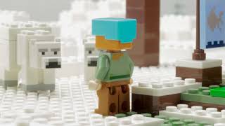 The Polar Igloo - LEGO Minecraft - 21142 Stop Motion