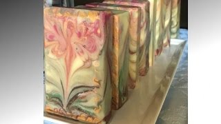 Orange Silk Botanical Handcrafted Soap