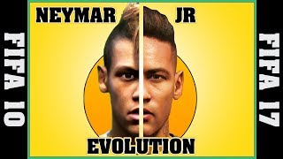 NEYMAR JR evolution [FIFA 10 - FIFA 17] ⚽