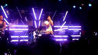 Miguel performing "Adorn" live at the Independent in San Francisco on September 10, 2012