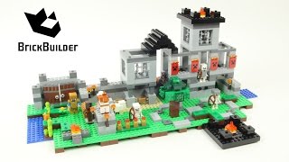 LEGO MINECRAFT 21127 The Fortress - Speed Build for Collecrors - Collection 57 sets