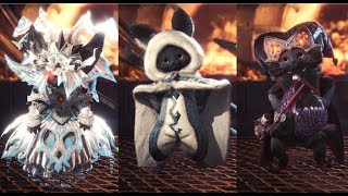Monster Hunter World - All 30 Palico Armor Sets Showcase