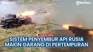 Sistem Penyembur Api Berat Rusia Halau Serangan Udara Ukraina di Pemukiman Bogdanovka