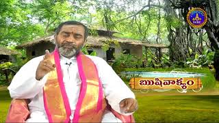 ఋషివాక్యం - ధర్మం - తత్కాల సుఖము - శాశ్వత సుఖము