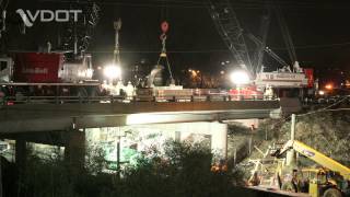 VDOT: Time-lapse of Interstate 95 bridge replacement