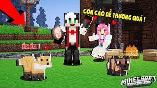 NẾU REDHOOD SỞ HỮU CON CÁO THÔNG MINH NHẤT MINECRAFT*THỬ THÁCH 24 GIỜ SỐNG CHUNG VỚI CON CÁO MCPE