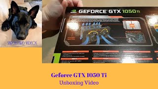 Gigabyte Geforce GTX 1050 Ti 4GB Windforce GV-N105TWF2OC-4GD - Unboxing Video
