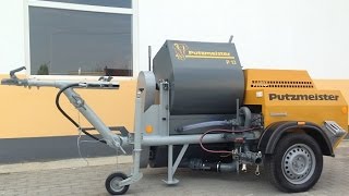 Штукатурная станция после капремонта Putzmeister P13 t0503741101