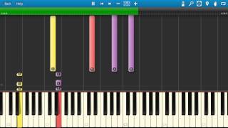 Rush - Tom Sawyer Piano Tutorial - How to play on piano - Synthesia