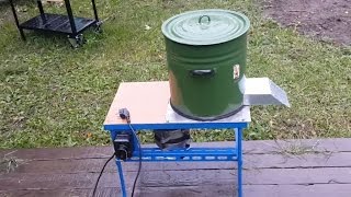 Самодельная дробилка для яблок
