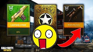 3 DLC WEAPONS IN ONE OPENING.. HEROIC SUPPLY DROP OPENING (CoD WW2 Blitzkrieg Event)