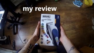 Wahl Colour Coded Pro corded hair clipper unboxing