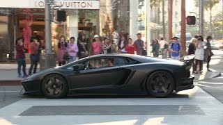 Supercars of Beverly Hills 3rd Edition! Ferrari LaFerrari, Lamborghini Aventador, Bugatti Veyron!!