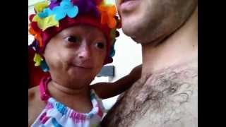 Me & my Daddy going down a big waterslide! Adalia Rose (Official)