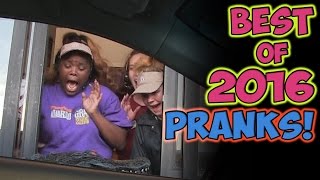 BEST OF 2016 PRANKS COMPILATION!!