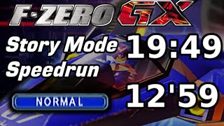 F-Zero GX - Story Mode Speedrun (Normal) in 19:49 | 12'59