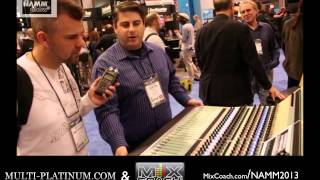 PMI Audio Discusses Tonelux Consoles - NAMM 2013