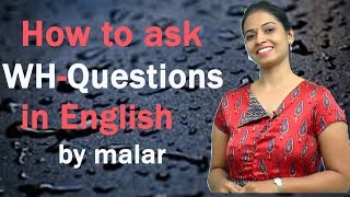 How to ask "WH" Questions in English # 31 - Learn English with Kaizen through Tamil