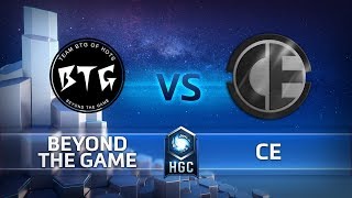 HGC 2018 CN – Phase 2 Week 7 - BTG vs. CE  - Game 2