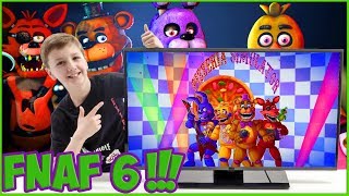 FNaF 6: Кирилл играет в FIVE NIGHTS AT FREDDY’S 6 Pizzeria Simulator!