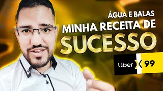 ÁGUAS e BALAS na UBER/99POP vale ou não a pena - Veja o prejuízo real de oferecer isso. ?