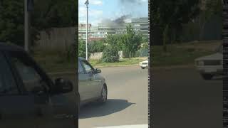 Мощный взрыв в Луганске: разорванный газовый баллон отбросило на несколько метров