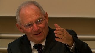 Wolfgang Schäuble an der Goethe-Uni