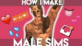 ✨Sims 4 | How I Make My  Male Sims & Pose Pack DL!✨