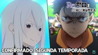CONFIRMADO: SEGUNDA TEMPORADA DE RE ZERO ¿PARA EL 2019 0 2020? / Re zero